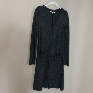 Long Gray Cardigan